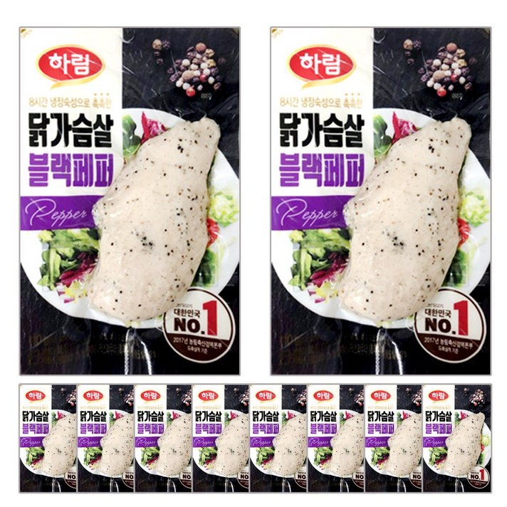 [퀴클리몰] 하림 닭가슴살 블랙페퍼 110g x 20개