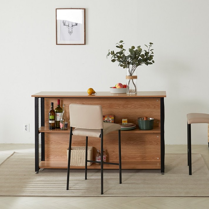 바 테이블 슬림 아일린드식탁, 03_홈바 900/아카시아