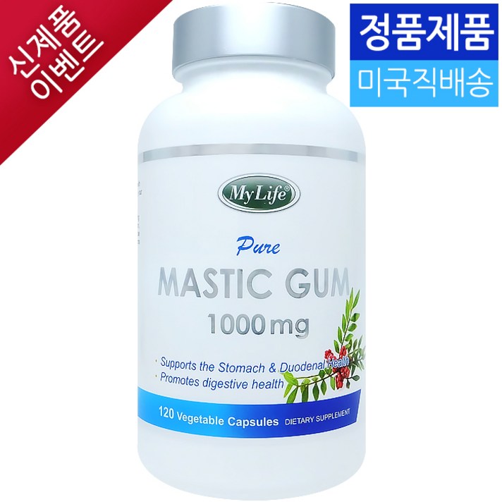 마이라이프 매스틱검 1000mg 120정, 1병