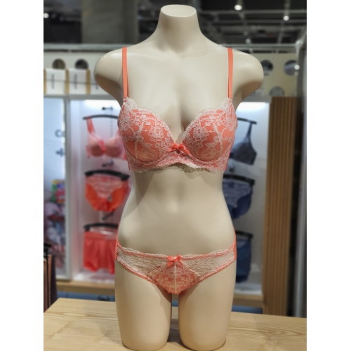 [섹시쿠키]메이비 피치 브라셋트 SCWBW221WPW222