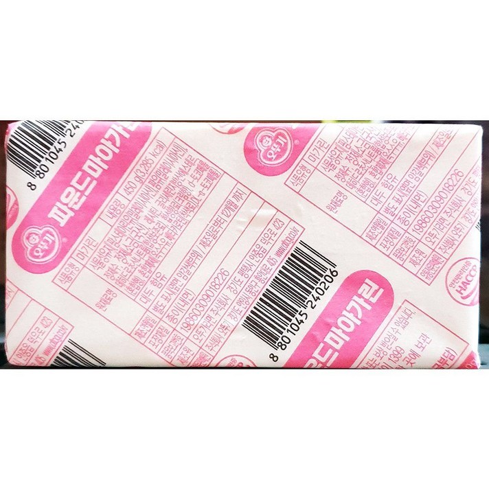 W42349DP 업소 쇼핑몰 마트 파운드 용 점 식자제 전문 X10개 450g 마가린 식당 식자재 옥수수 오뚜기 식물성 점용 버터 마가린, PD 1