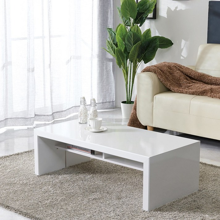 아트랙 리엔 거실테이블/소파테이블, 화이트