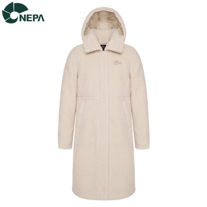 네파 NEPA 네파 여성 라이프스타일 패딩코트 자켓 라이트샌드 7G80943