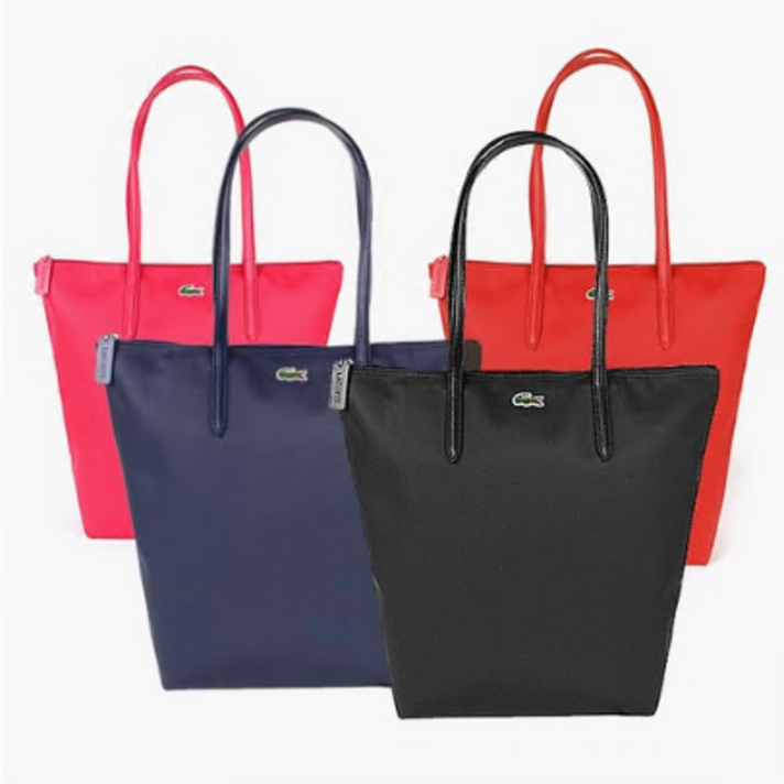 라코스테 LACOSTE VERTICAL SHOPPING BAG NF1890PO
