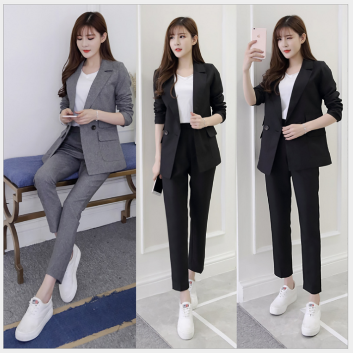 수&미 여성 정장세트 정장 투피스세트 세미정장 오피스룩 001