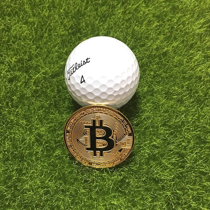 비트코인 골프볼마커+클립포함