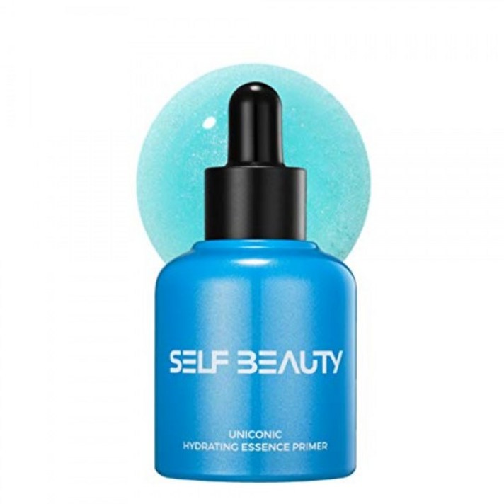 [셀프 뷰티] 유니콘 하이 드레이팅 에센스 프라이머 30ml - 히알루 론산 배합 수분과 유지 펄 프라이머 수있는 광택 효과 각질 들뜸 방