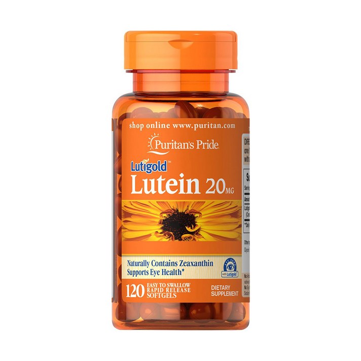 퓨리탄 프라이드 루테인 지아잔틴 20mg 120정, 단품