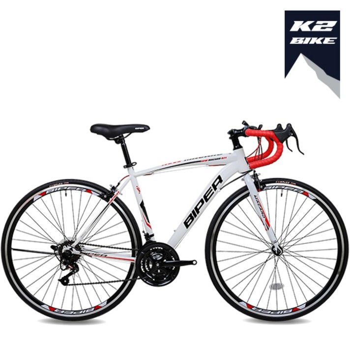 2021 K2BIKE 로드자전거 메커드R21 700C 21단 싸이클, 메커드R21(490)블랙+레드, 미조립