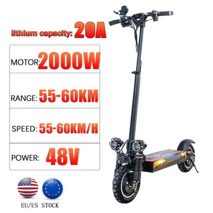 전동 킥보드 세금 없음 2000W48V 전기 스쿠터 속도 60km h 10inch 성인 접히는 전기 킥 스쿠터 85km 최대 거리 patinete elétrico, X900 2000W20A, 협력사