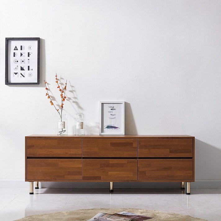 아트랙 샤인 2단 1200 1500 1800 거실장 2단거실장 tv다이 협탁 거실장세트 색상5종