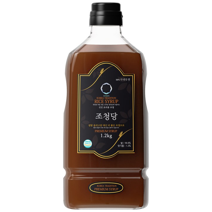 선진 100% 국내산 전통 쌀 조청당 1.2kg, 단일상품