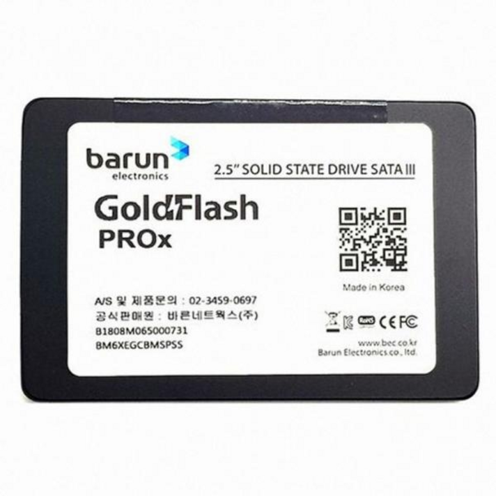 무료 정품인증점 바른전자 GoldFlash PROx SSD 128GB, 단일상품, 단일상품