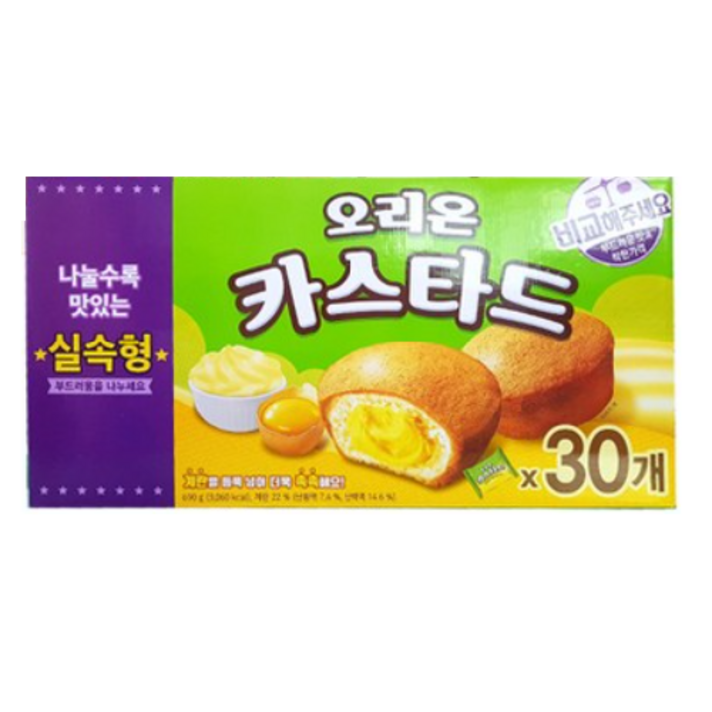 오리온 카스타드 690G(30입), 1개