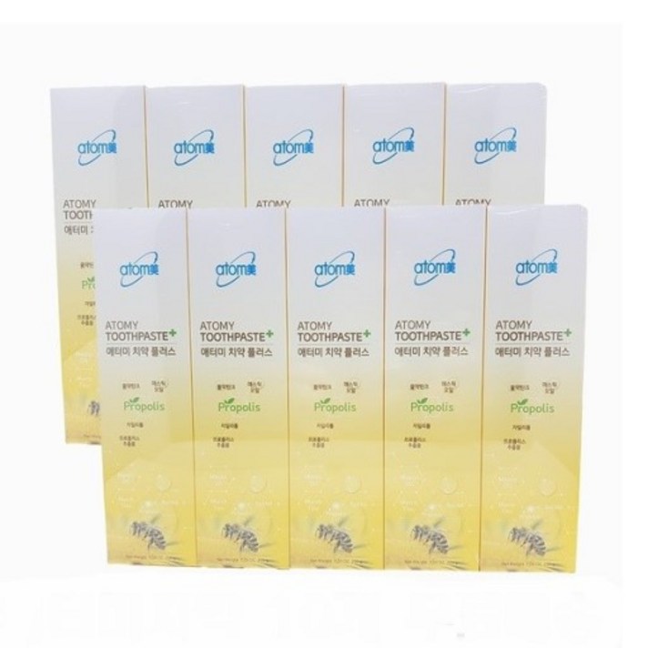 애터미 프로폴리스 치약 플러스 200g*10개, 200g, 1개