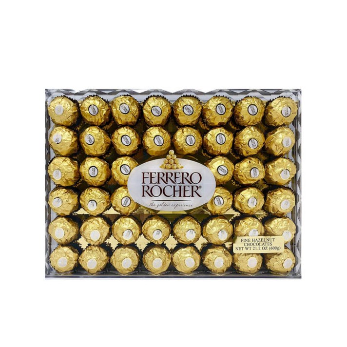 페레로로쉐 대용량 초콜릿 48개입 600g / Ferrero Rocher Fine Hazelnut Chocolates 48 Ct Flat 21.2 oz, 단일상품