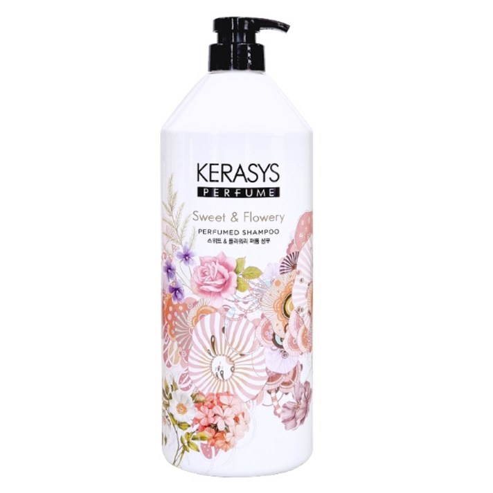 케라시스 스위트 앤 플라워리 퍼퓸 대용량 샴푸 1000ml, 1L, 3개