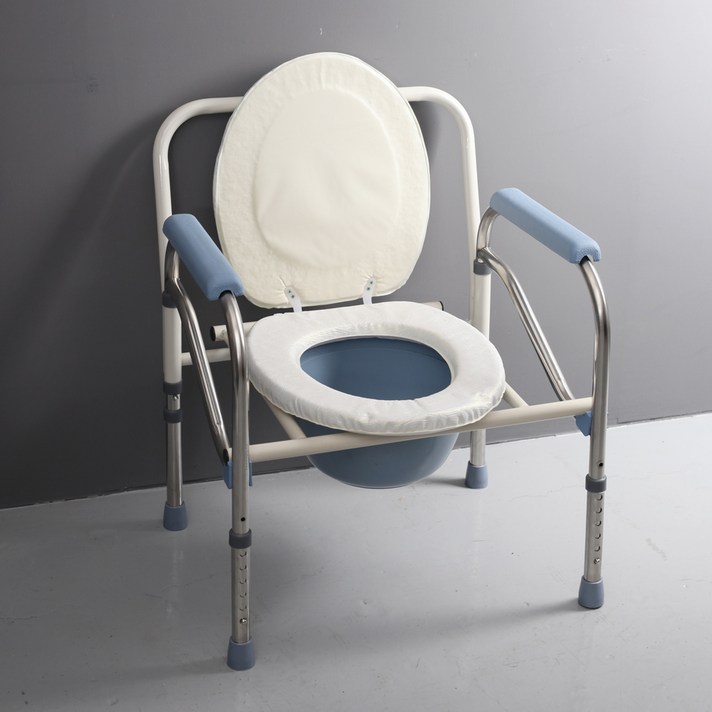 편리한 휴대용 접이식 이동식 좌변기 환자용 노약자용 임산부용
