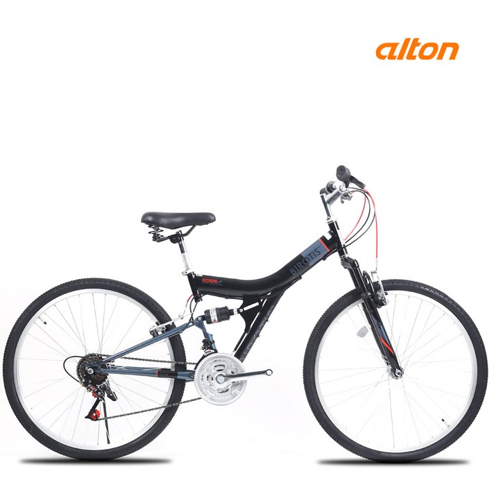 알톤 비로티스 KDX26 MTB 자전거, KDX26_블랙그레이