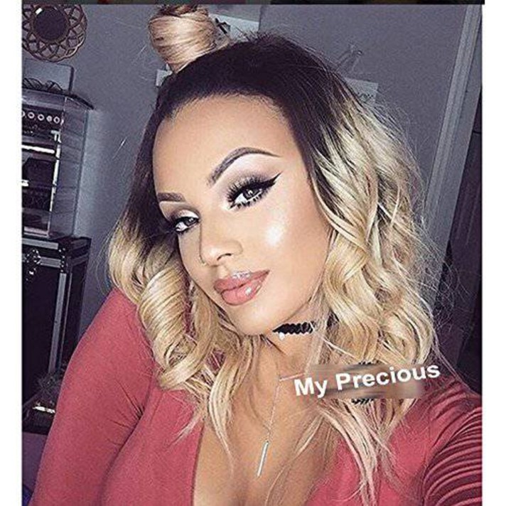 My Precious Blond Glueless Lace Front Wigs Wavy Ombre Hair Bo/8380331, 상세내용참조, 상세내용참조