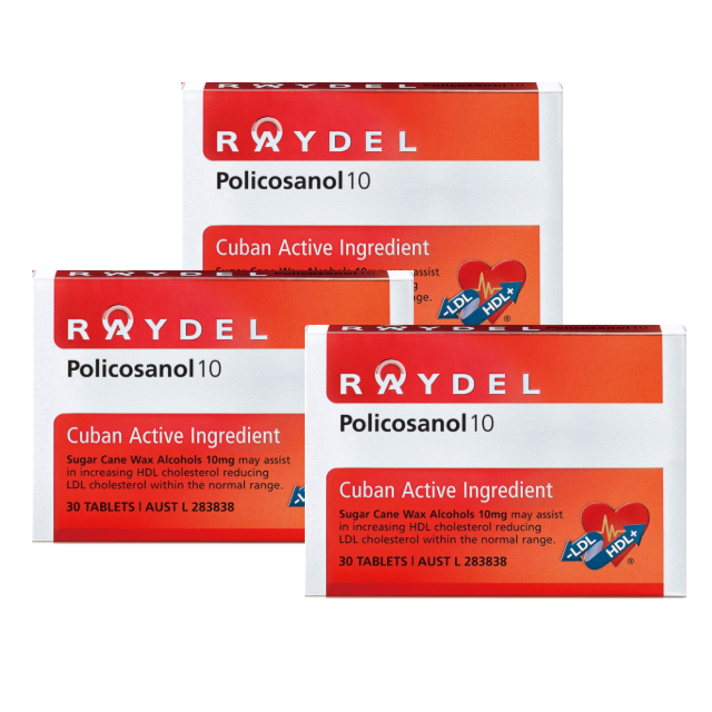 레이델 레이델폴리코사놀10, 3box, 10mg 30정