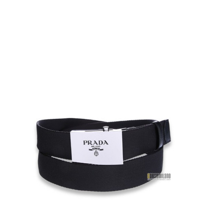 프라다 남성 나일론 블랙 벨트 2CN023 BV1 F0002