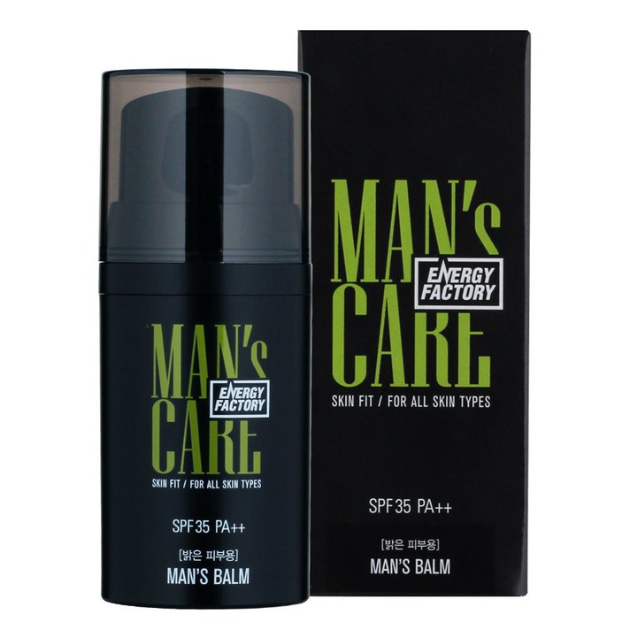 꽃을든남자 에너지팩토리 스킨핏 맨즈밤50ml-어두운용, 밝은피부용