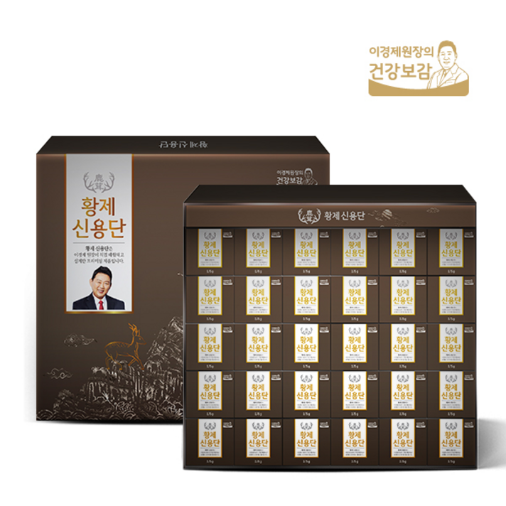 이경제원장 황제신용단 30환 이경제 고품격상품 피로회복 녹용과 산삼의 만남 부모님선물 스승의날선물 1box, 3.75g, 1개
