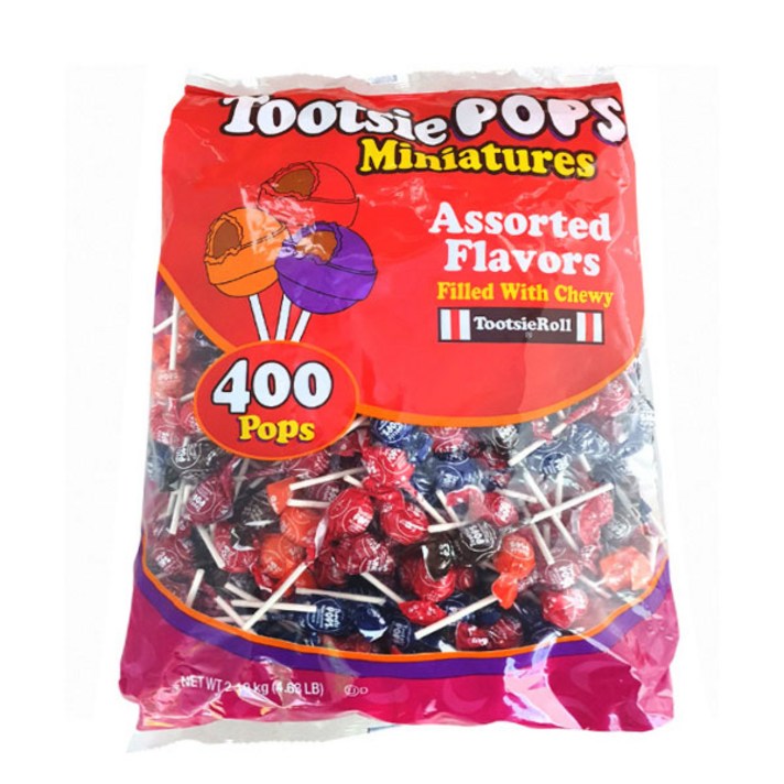 CHARMS 미니어춰 스틱캔디 2.1kg (400팝스) C, 단품