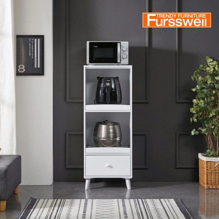 퍼스웰 펠로스 미니주방수납장 500 렌지대(HP_137), 화이트