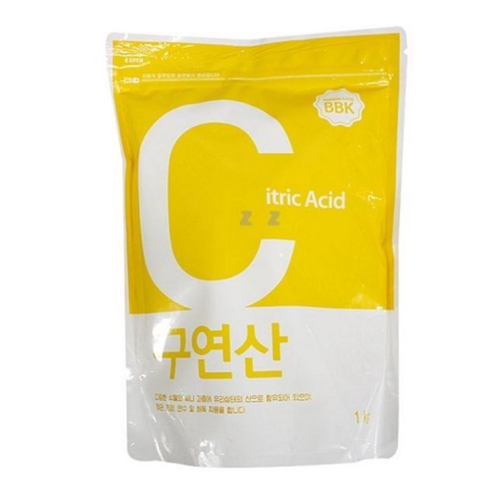 과탄산소다 가성소다 베이킹소다 과탄산나트륨 베이킹소다베이킹파우더 무수구연산 BBK 구연산 1kg