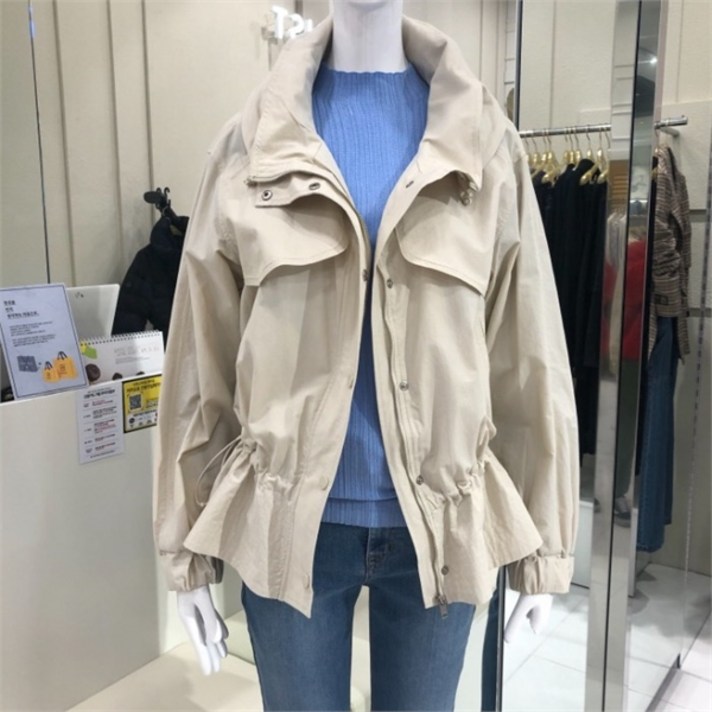 EGOIST NC02 BACK포인트로우웨스트숏점퍼 EM2TZ800