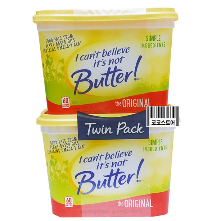 코스트코 I can't Believe 식물성 마가린 1.27Kg X 2개(냉장식품)아이스박스포장, 2개입