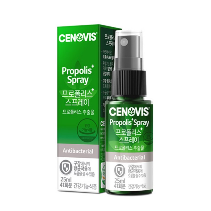 세노비스 프로폴리스 스프레이 (25ml 41회분) 1통, 1개, 25ml
