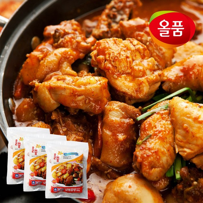올품 IQF 닭볶음탕용 800g 3봉, 올품IQF볶음탕 800g 3봉