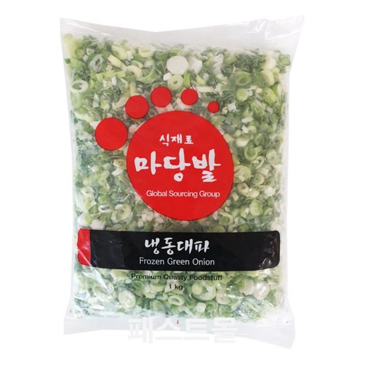식재료마당발 냉동 대파 1kg