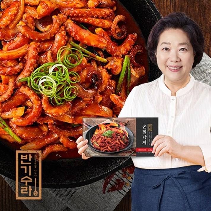 김나운더키친 반기수라 양희경 비법 낙지볶음 9팩+매콤소스9팩, 단품