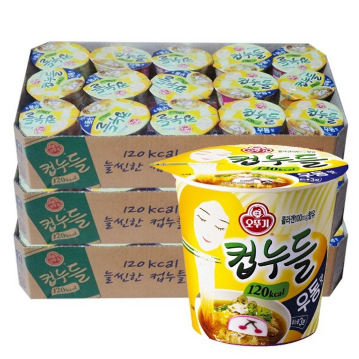 오뚜기 컵누들 우동맛 38.1g, 45개