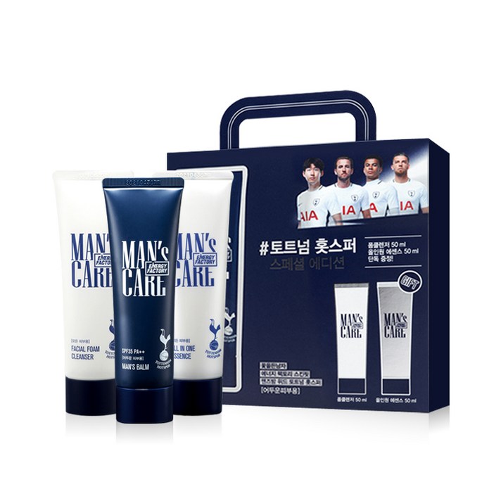 꽃을든남자 에너지팩토리 스킨 핏 맨즈 밤 위드 토트넘 핫스퍼 스페셜 에디션, 단품, 단품