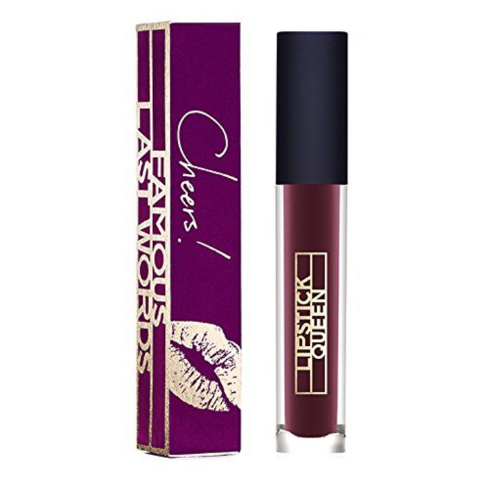 립스틱퀸 페이머스 라스트 워드 립 글로스 6ml, Cheers, 1개