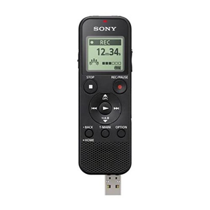 보이스 레코더 Sony ICD-PX370 Mono Digital Voice Recorder with Built-in USB Voice Recorder, 본문참고, Size = PX370 - Mono Recorder