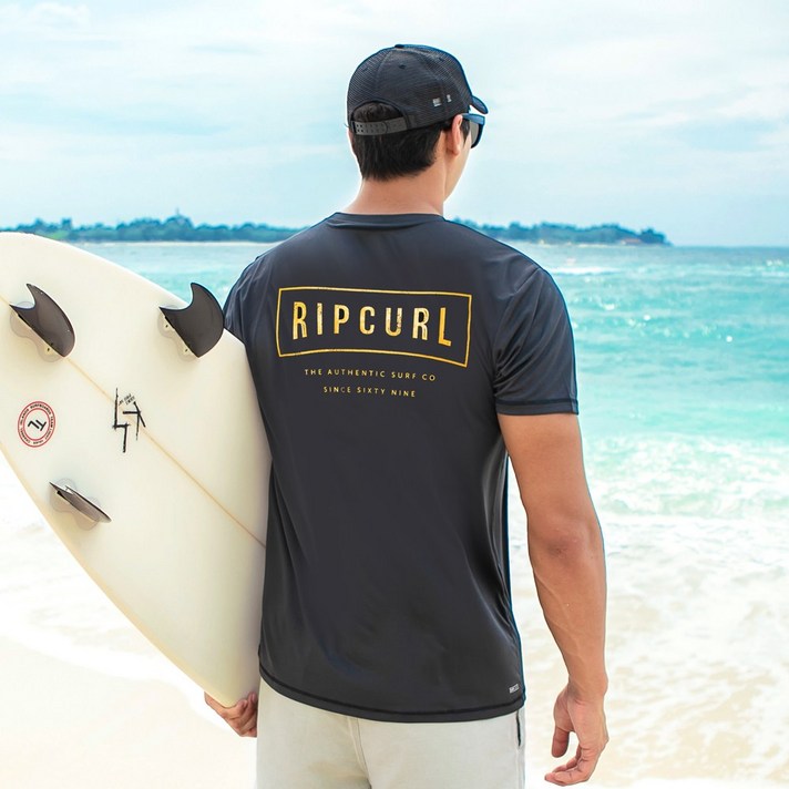 립컬 남성 반팔 래쉬가드 RC730BMT