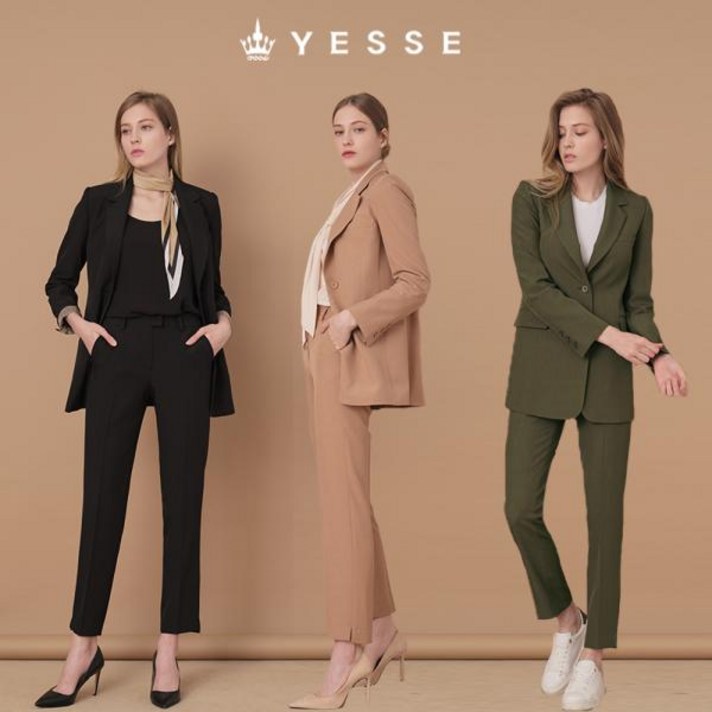 예쎄(YESSE) [예쎄]비비에 셋업2종(자켓+팬츠)