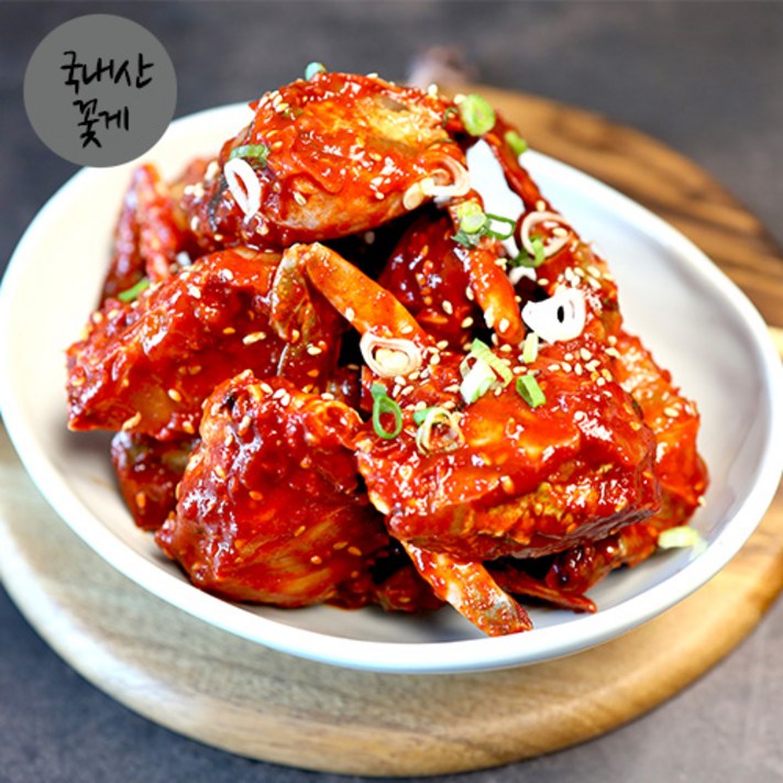 살이 꽉찬 국내산 양념꽃게장, 2kg