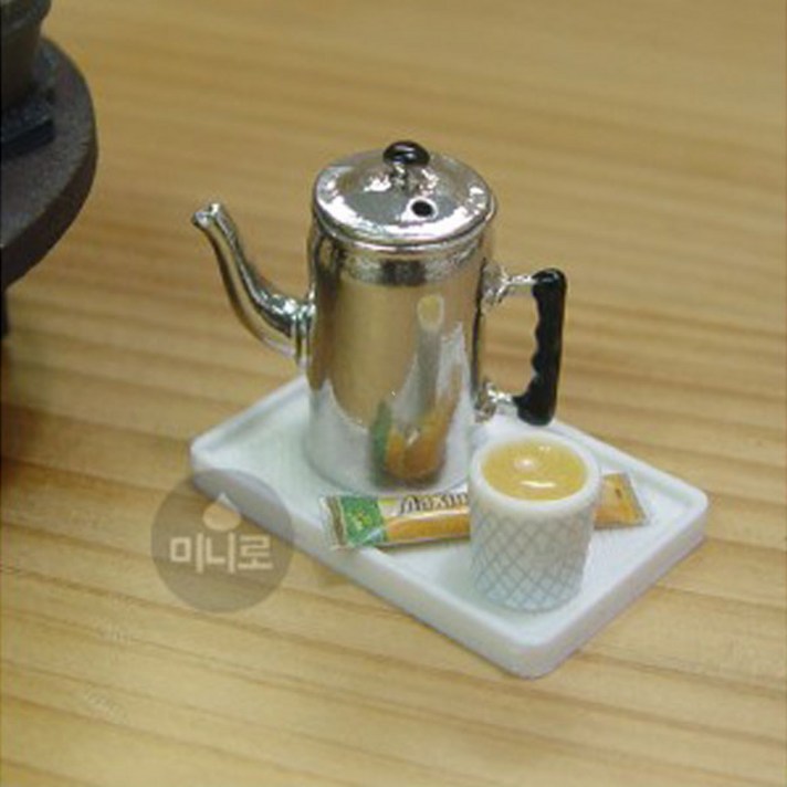 미니로 - [ 믹스커피 세트 ] 미니어쳐 납골당 꾸미기 장식 음식 제사상 [미니로]