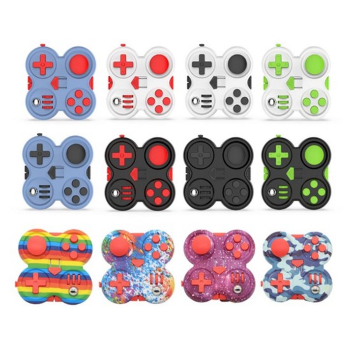 더블 피젯 패드 조이스틱 스피너 팝잇 틱톡 장난감, 그레이레드 WC231