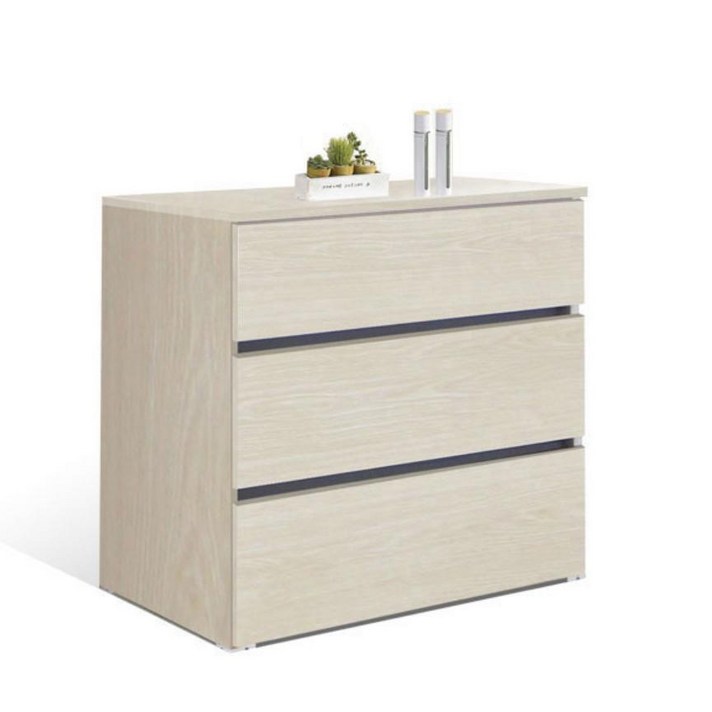 [AWESOMATIC] (3단) 깔끔한 어린이 아기서랍장 유아수납장 아동 애기 키즈 유아옷장 베이비장 아이방 주니어장 초등, 오크