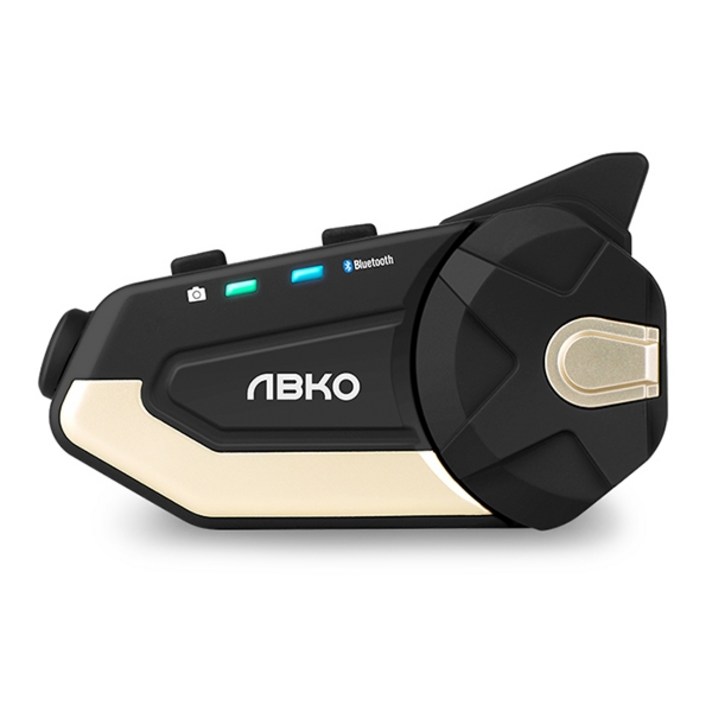 ABKO Tplex 헬멧 블루투스 골드블랙
