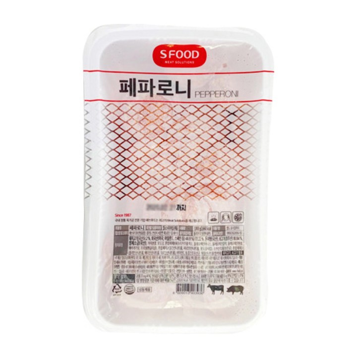 보부상마켓 에쓰푸드 페퍼로니 페파로니 페페로니햄 1kg