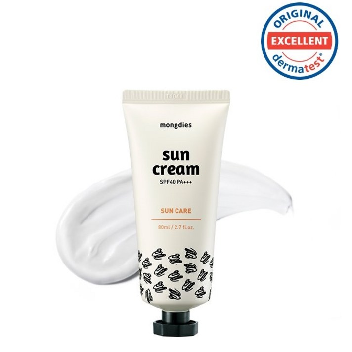 몽디에스 아기 유아 선크림 SPF40 PA+++, 1개, 80ml